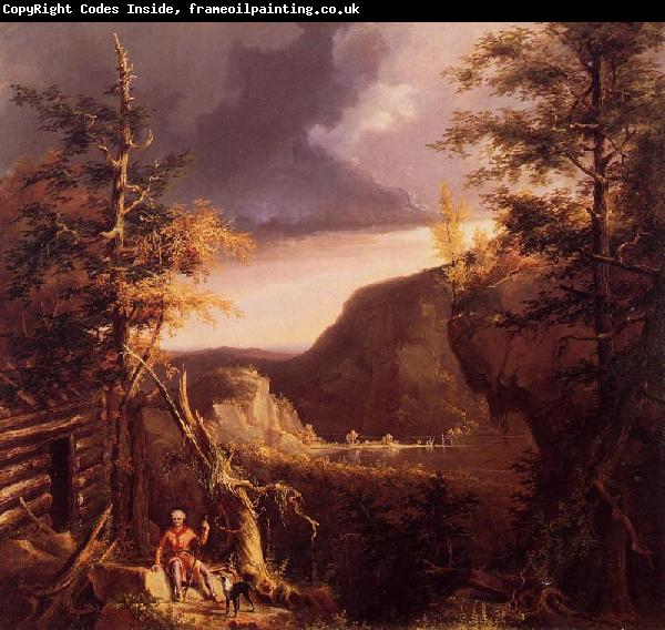 Thomas Cole Daniel Boone Sitting